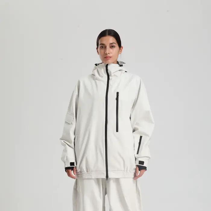 Gsou Snow Veste de snowboard pour hommes et femmes – Vêtements de ski imperméables