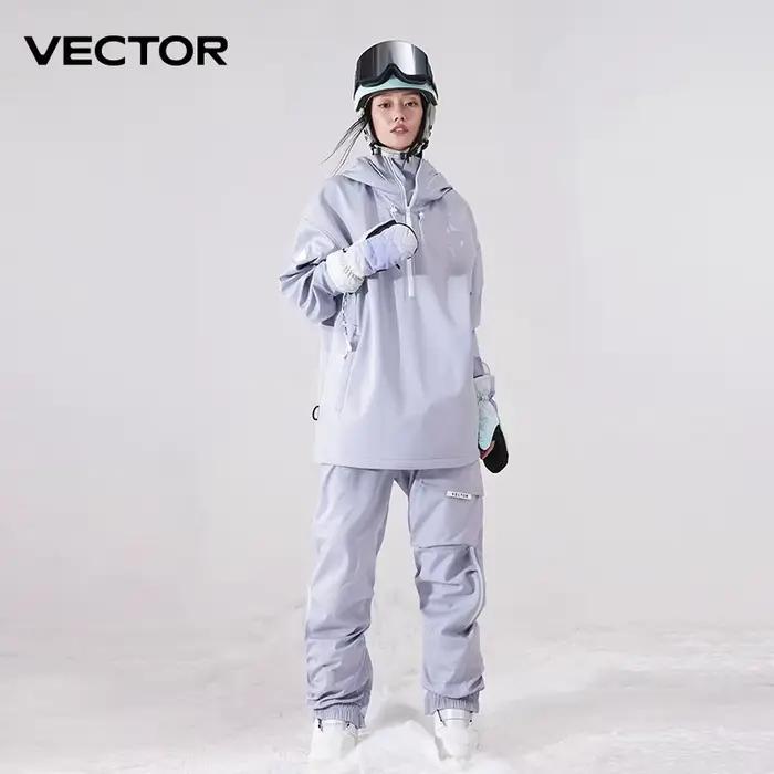 Ensemble veste et pantalon de ski imperméable VECTOR pour homme et femme