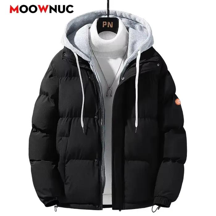 Manteau homme coupe-vent vestes pour hommes mode Parkas automne hiver pardessus