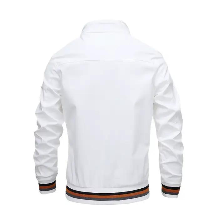 Printemps et automne hommes veste décontracté à manches longues costume col montant vestes sport coupe-vent manteau pour Volvo Xc60 Xc90 V40 V60