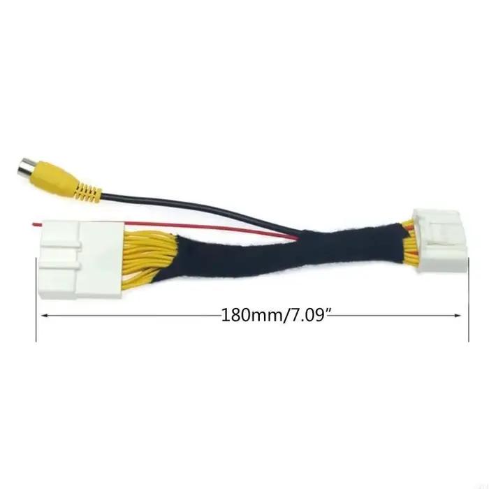 Affichage caméra caméra AV Parking Av Video Cord Cordon Fil For-Renault