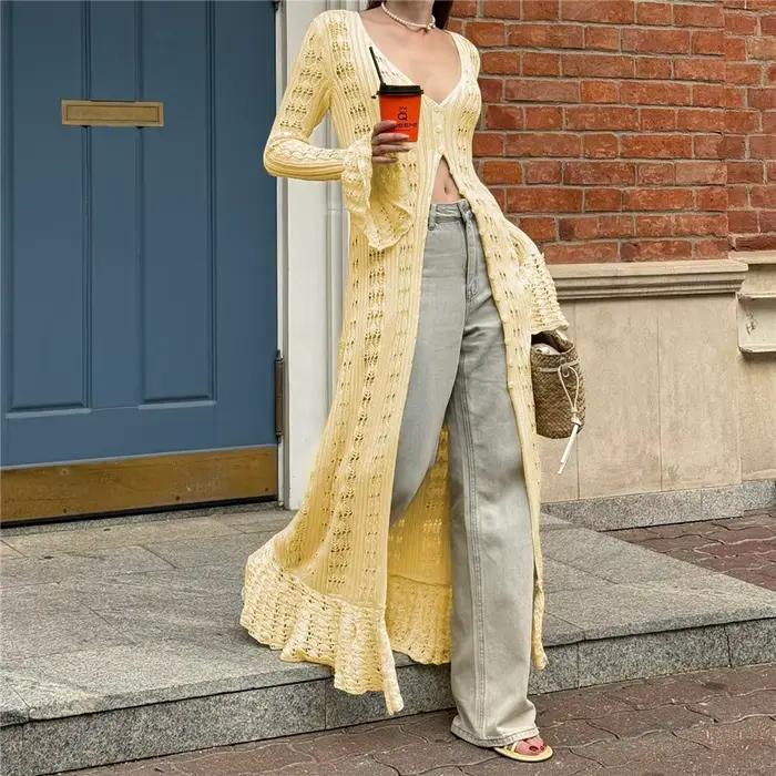 Cardigan en tricot pour femmes