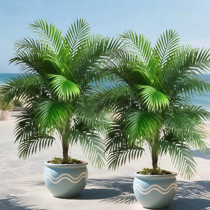 Grands palmiers d'ananas artificiels d'extérieur, 2 pièces, pour mariage, noël, Thanksgiving, jardin, porche, cour