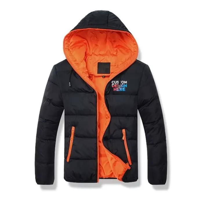 Personnalisation du logo : le manteau en coton six couleurs pour homme convient aux doudounes et sweats à capuche pour le printemps et l'automne.