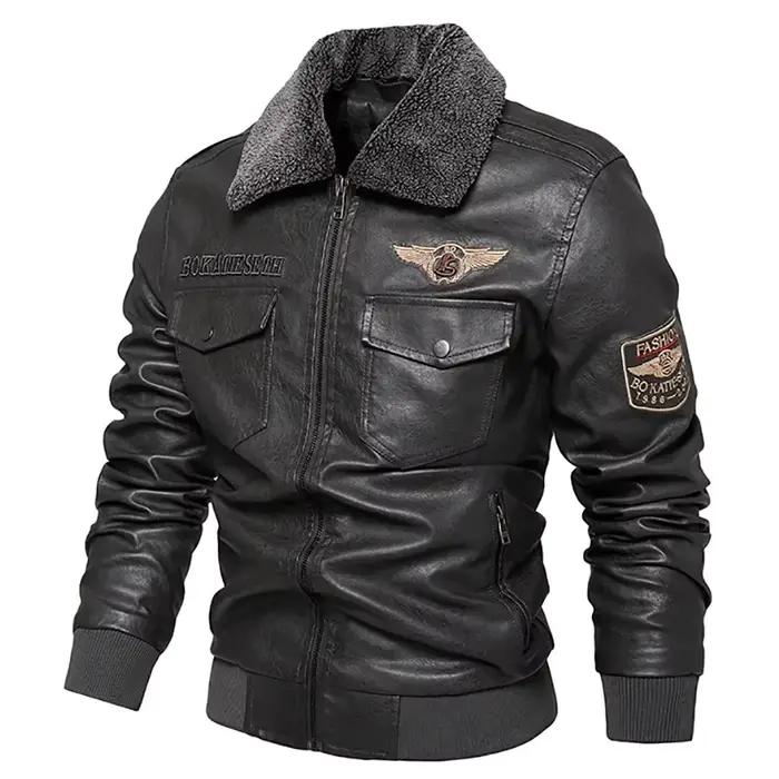 Veste de motard Vintage pour hommes