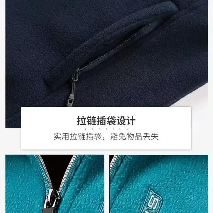 Manteau polaire chaud et épais pour femmes, grande taille, impression de lettres, Double face, manteaux d'extérieur en velours, fermeture éclair, sweat-shirt de sport