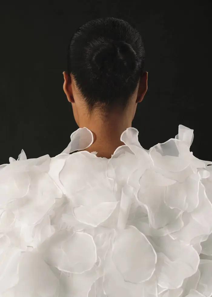 Vestes en organza blanc pur pour femmes, vêtements d'extérieur à la mode, couvre-vêtements formels, plusieurs couleurs disponibles