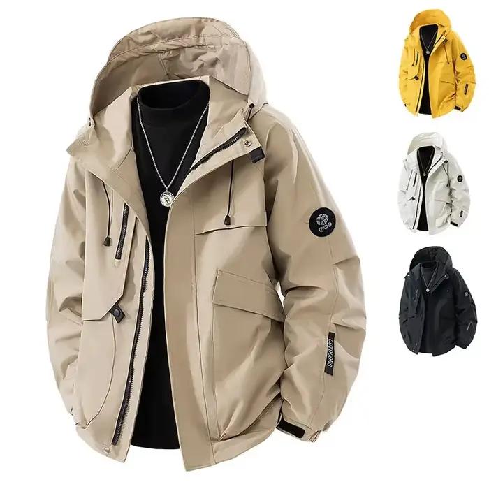 Nouvelle veste imperméable coupe-vent pour homme 2025
