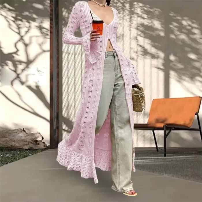 Cardigan en tricot pour femmes