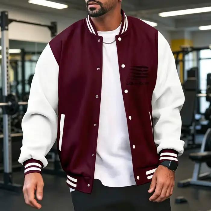 Veste de baseball sportive pour homme toutes saisons S-3XL