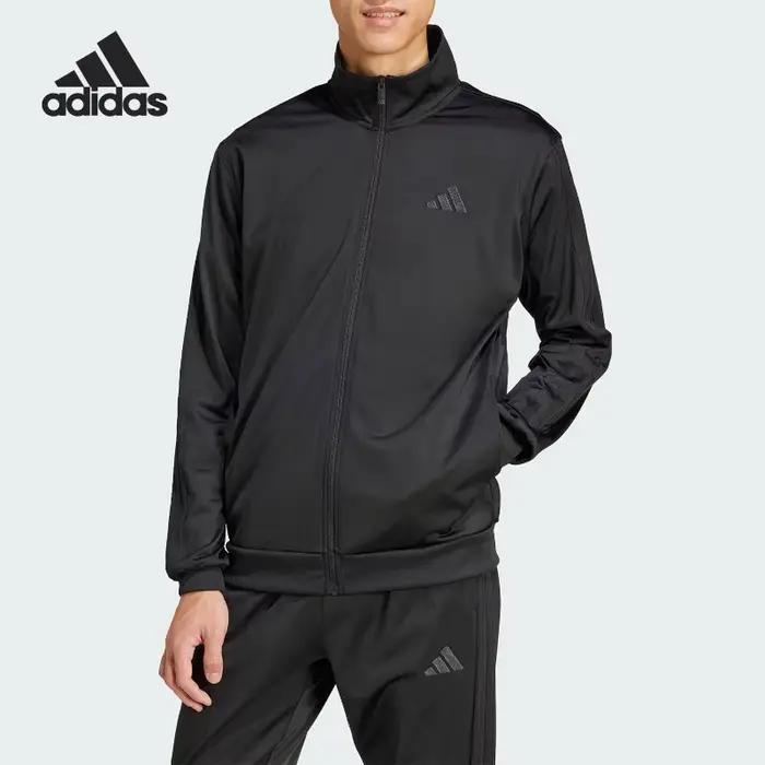 Blouson bomber court adidas style Y2K avec poches, coupe ample, coupe-vent léger, collection Printemps JI8818 1PCS