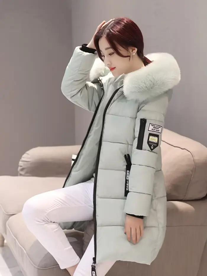 Parka à capuche pour femme, fourrure doublée, polyester chaud, longue veste élégante, poches zippées, confort hivernal, style décontracté, occassions spéciales